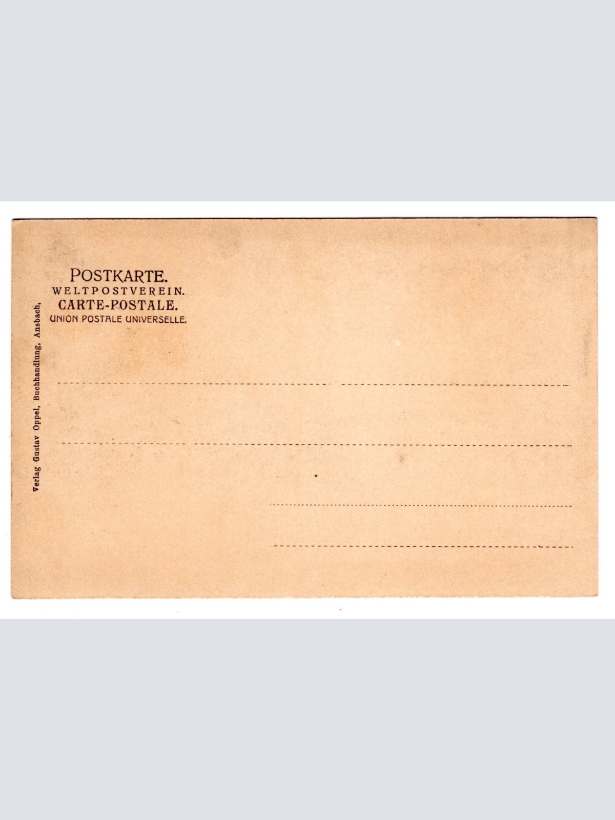 AK, Ansbach, Schloss-Hof, Bayern, Ansichtskarte (S6885)