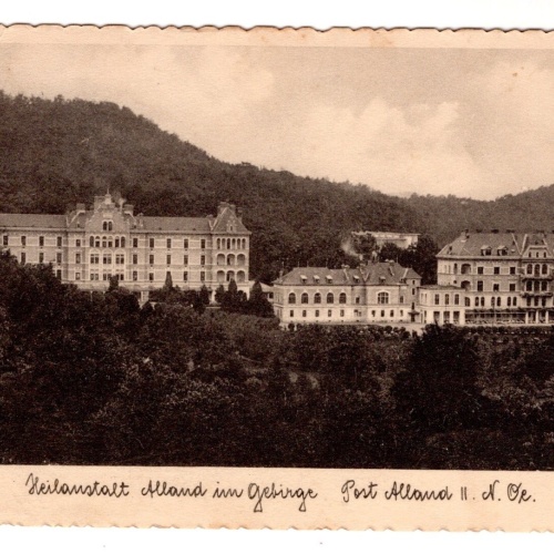 AK, Heilanstalt Alland, Niederösterreich, Ansichtskarte (S6903)