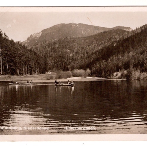 AK, Hohenberg, Hinterbergteich, Niederösterreich, Ansichtskarte (S6907)