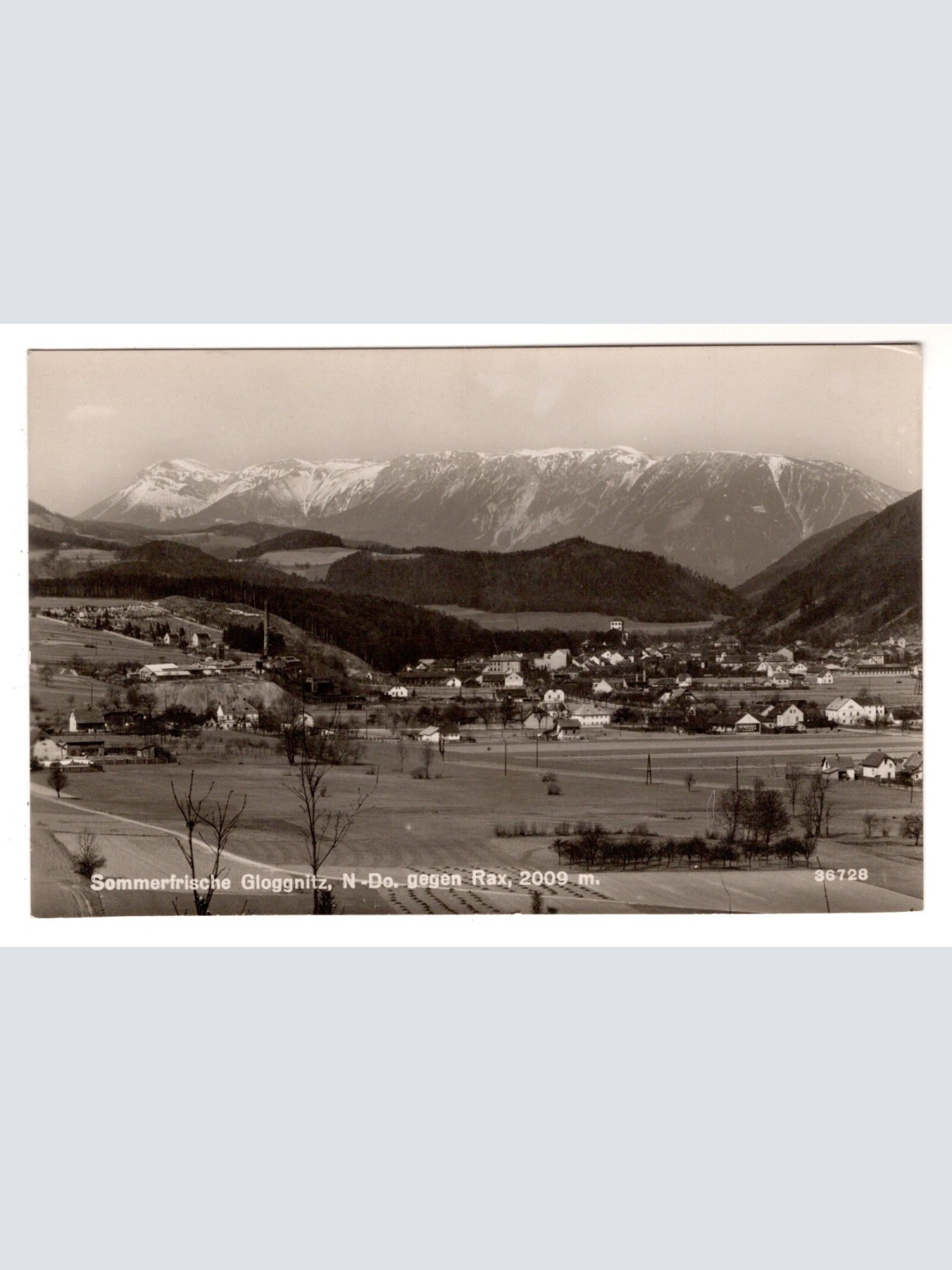 AK, Gloggnitz, Niederösterreich, Ansichtskarte (S6908)