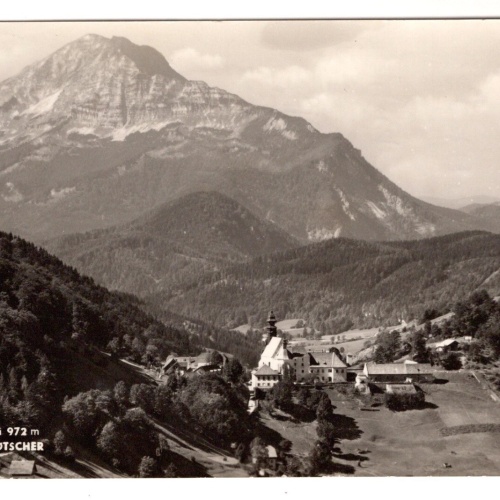 AK, Annaberg mit dem Ötscher, Niederösterreich, Ansichtskarte (S6911)