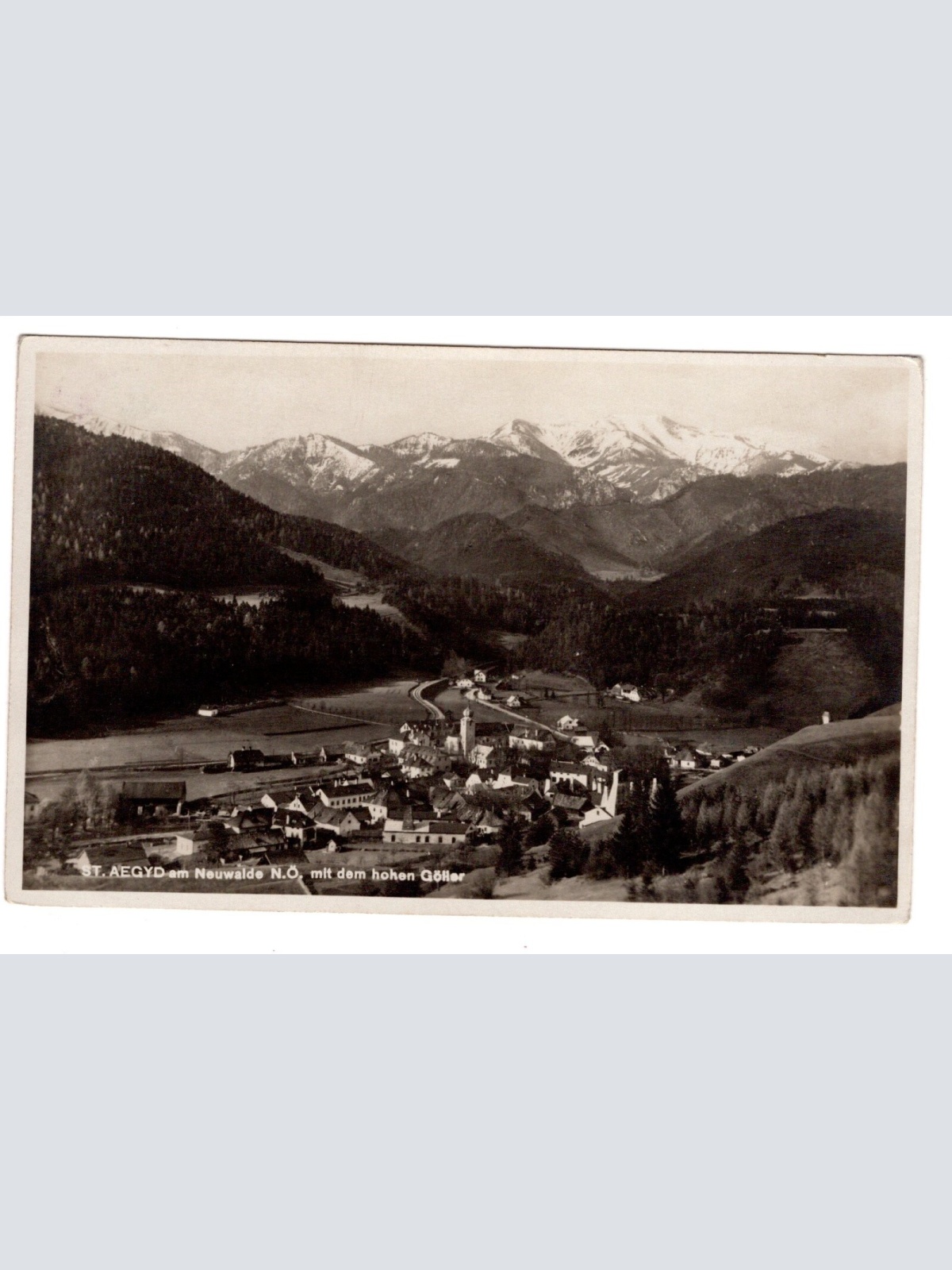 AK, Sankt Aegyd am Neuwalde, Niederösterreich, Ansichtskarte (S6922)