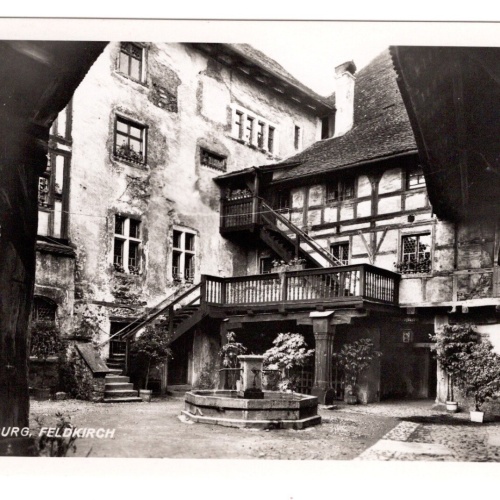 AK, Schattenburg, Feldkirch, Vorarlberg, Ansichtskarte (S6925)