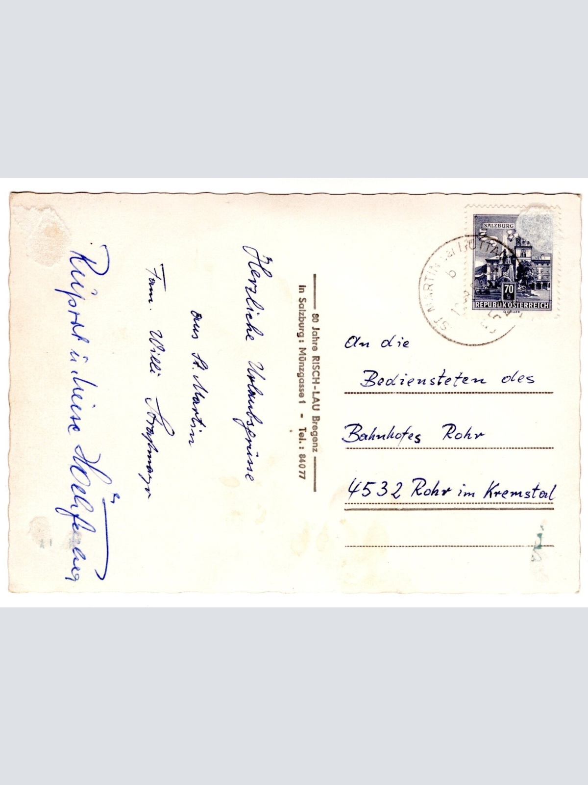 AK, St. Martin, Salzburg, Ansichtskarte (S6933)