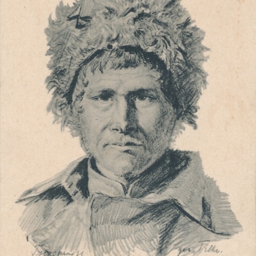 AK Sibirisches Schhützenregiment Russ. Soldaten - Typen Ansichtskarte (14435)