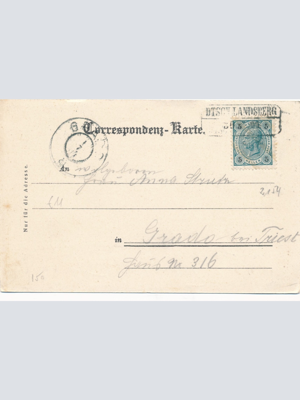 AK aus Deutsch Landsberg Steiermark Ansichtskarte (14455)