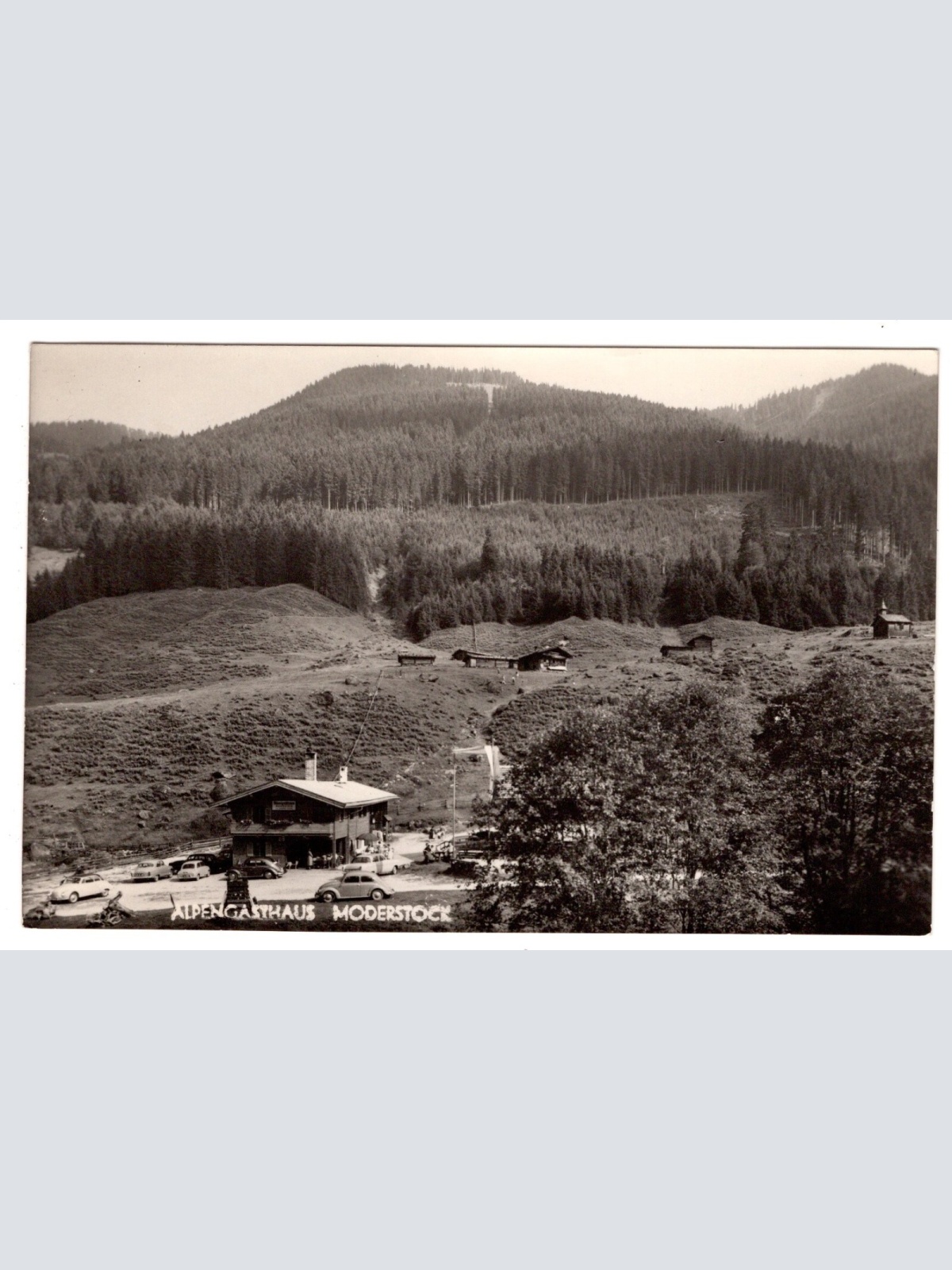 AK, Alpengasthaus Moderstock, Tirol, Ansichtskarte (S6941)
