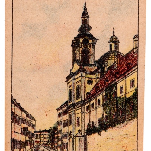 AK, Elisabethiner Kloster Linz, Oberösterreich, Ansichtskarte (S6957)