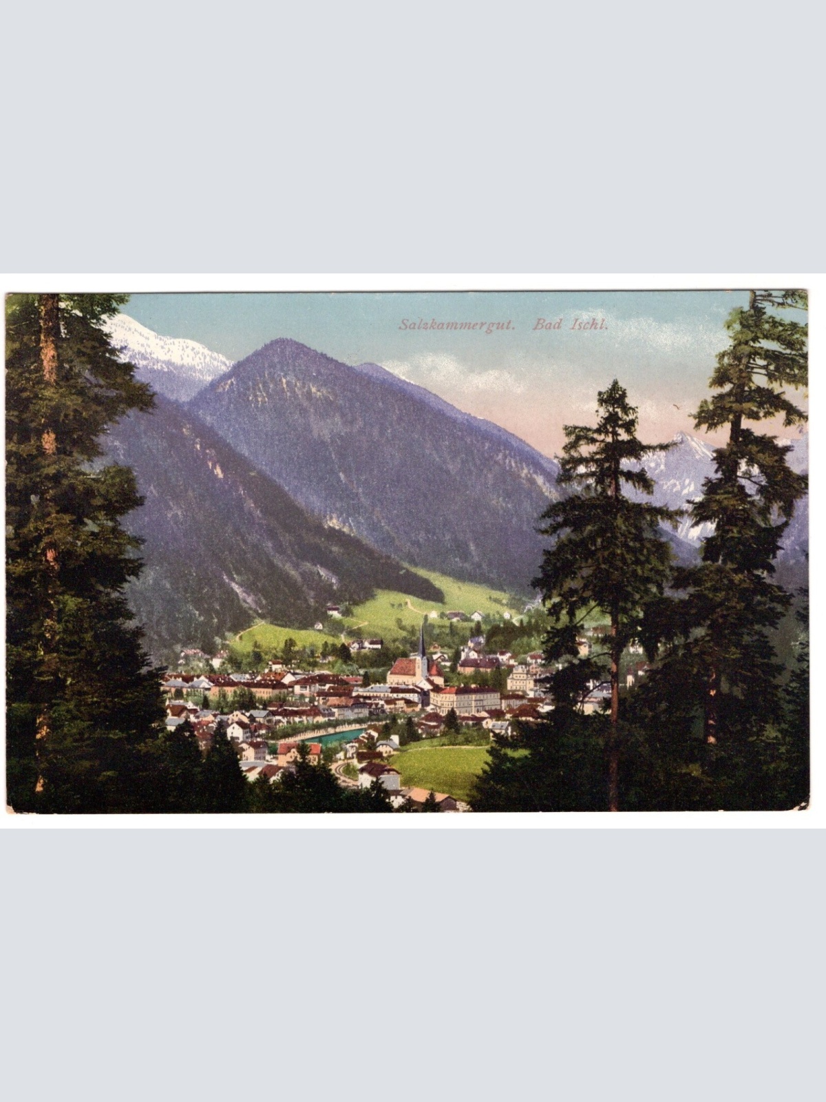 AK, Bad Ischl, Oberösterreich, Ansichtskarte (S6992)