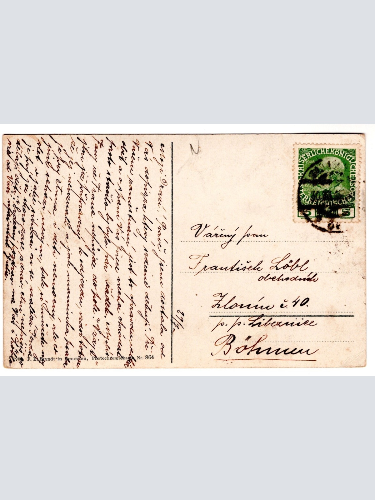 AK, Bad Ischl mit Dachstein, Oberösterreich, Ansichtskarte (S6993)