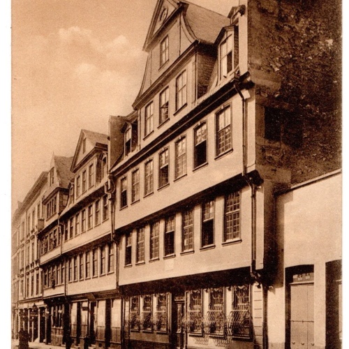 AK, Frankfurt am Main, Goethehaus, Hessen, Ansichtskarte (S7023)