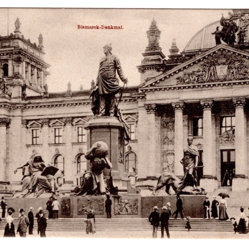 AK, Berlin, Bismarck-Denkmal, Ansichtskarte (S7028)