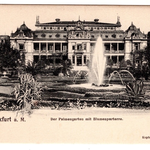 AK, Frankfurt am Main, Hessen, Palmengarten, Ansichtskarte (S7032)