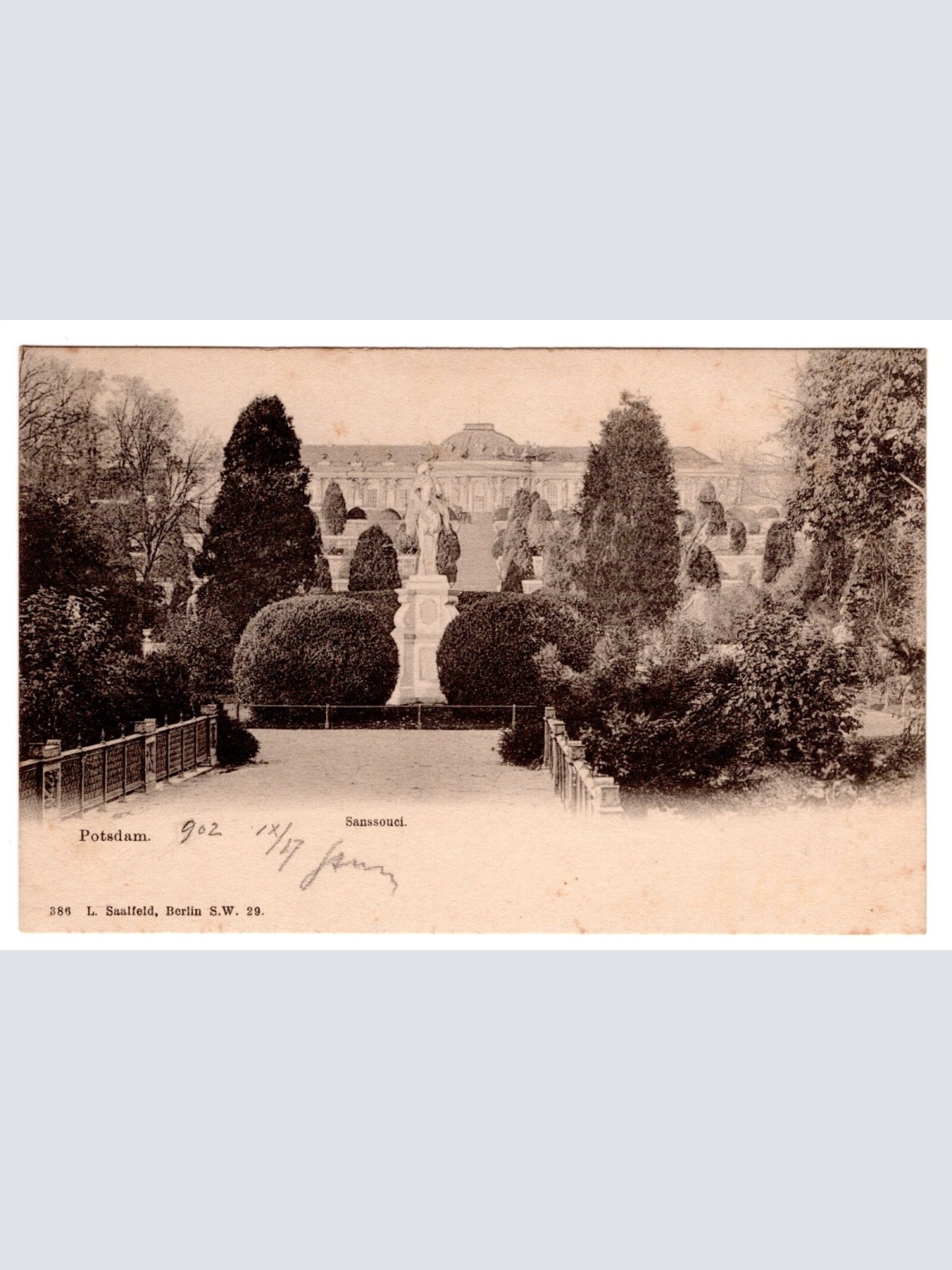 AK, Potsdam, Sanssouci, Brandenburg, Ansichtskarte (S7035)