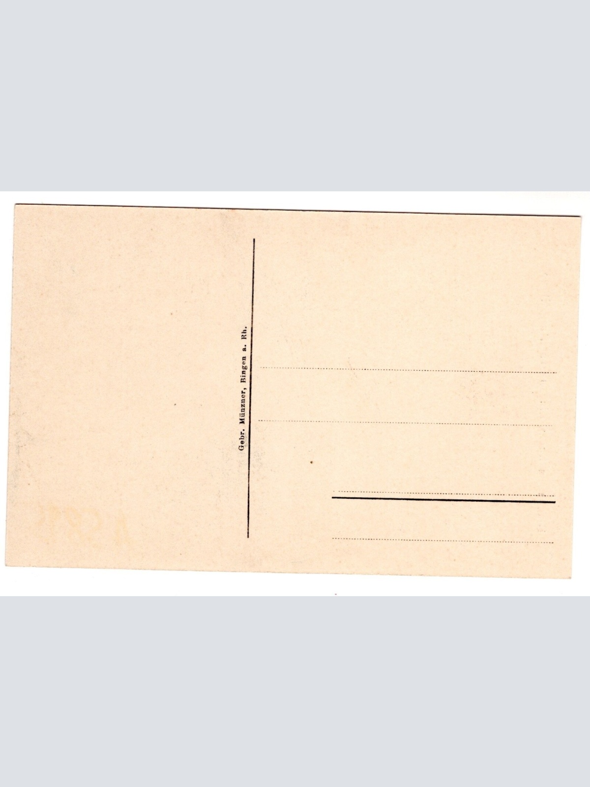 AK, Bingen am Rhein, Rheinland-Pfalz, Burg Klopp, Ansichtskarte (S7044)