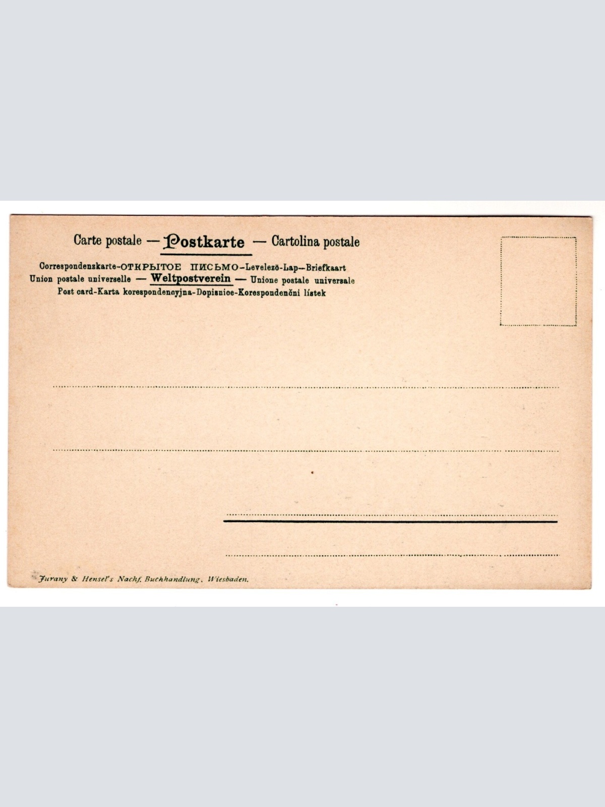 AK, Wiesbaden, Marktplatz mit Marktbrunnen, Hessen, Ansichtskarte (S7056)