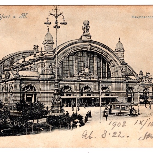 AK, Frankfurt am Main, Hauptbahnhof, Hessen, Ansichtskarte (S7091)