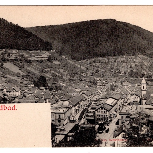 AK, Bad Wildbad, Baden-Württemberg, Ansichtskarte (S7103)