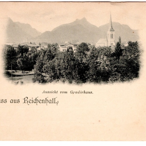 AK, Gruß aus Reichenhall, Bayern, Ansichtskarte (S7123)