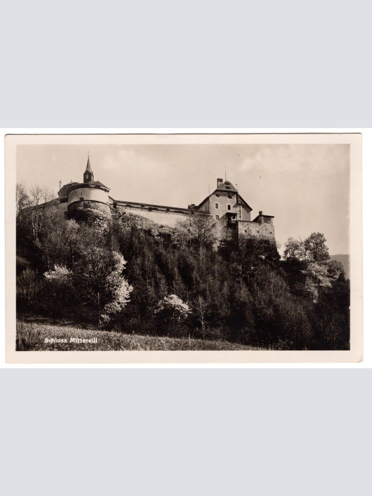 AK, Schloss Mittersill, Salzburg, Ansichtskarte (S7138)