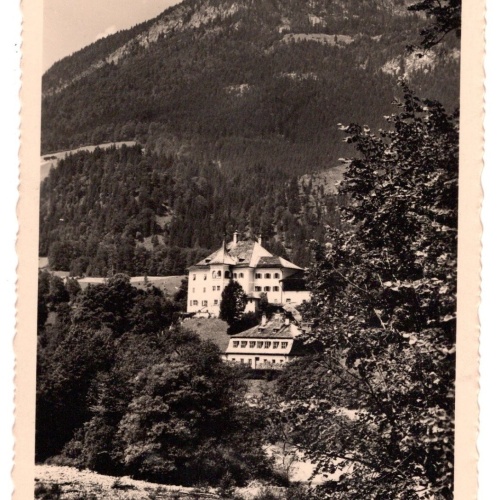 AK, Schlosspension Oberrain, Unken, Salzburg, Ansichtskarte (S7148)