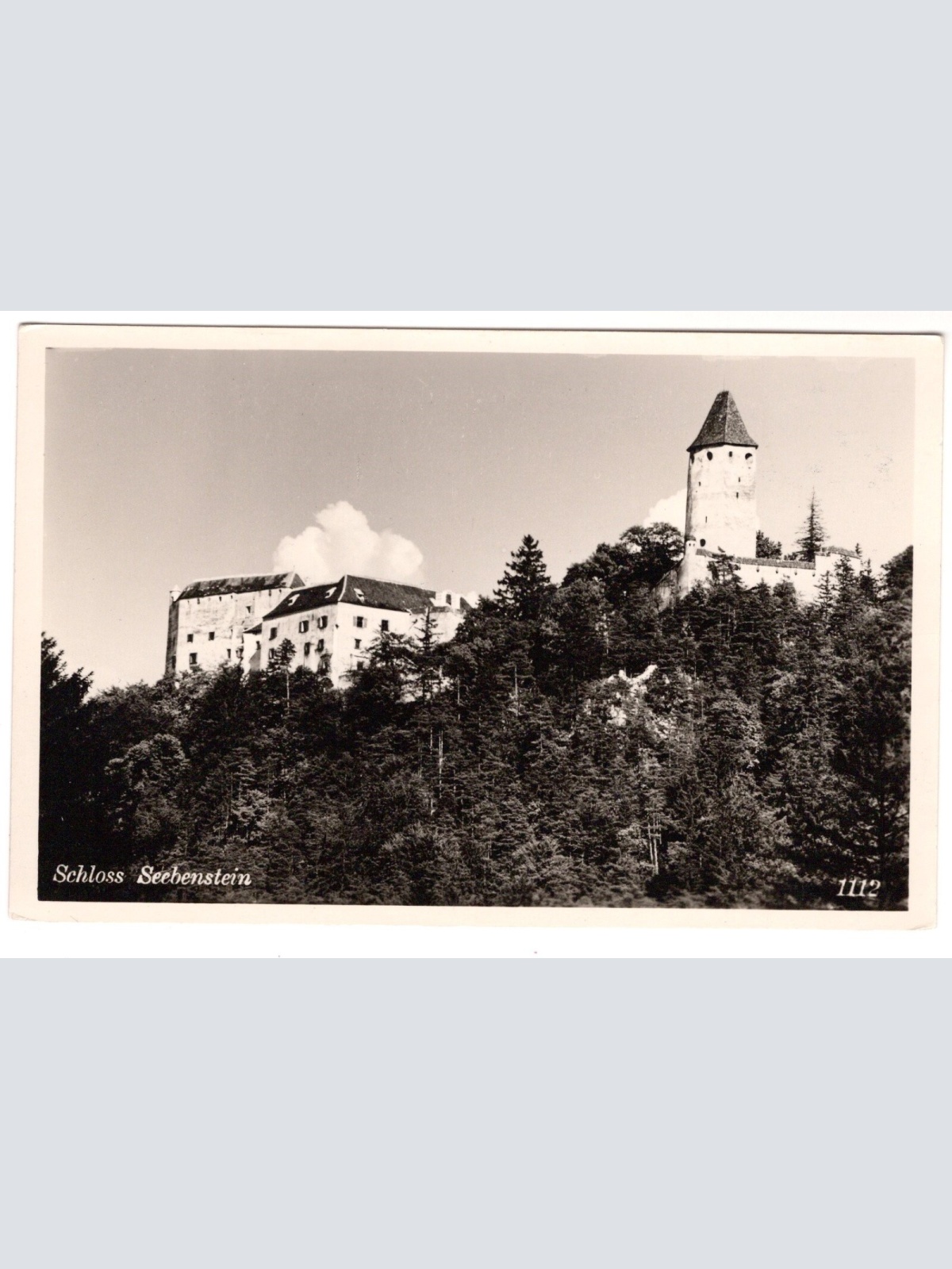 AK, Schloss Seebenstein, Niederösterreich, Ansichtskarte (S7154)