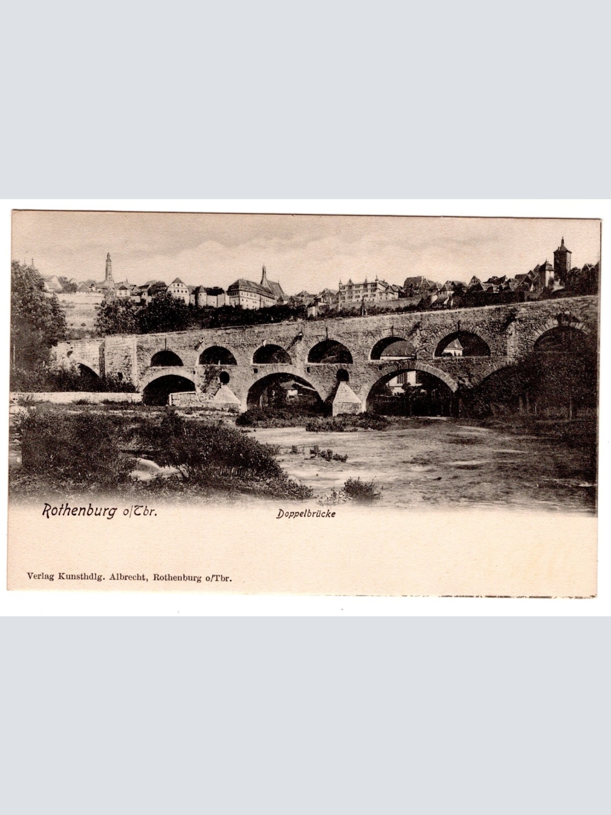 AK, Rothenburg ob der Tauber, Bayern, Ansichtskarte (S7175)