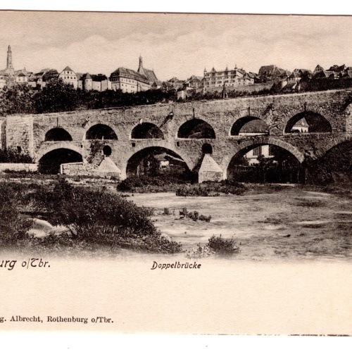 AK, Rothenburg ob der Tauber, Bayern, Ansichtskarte (S7175)