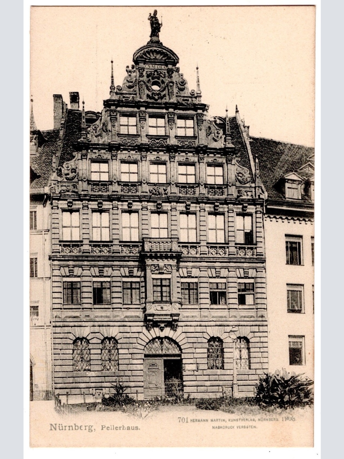 AK, Nürnberg, Pellerhaus, Bayern, Ansichtskarte (S7197)