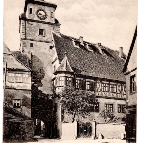 AK, Rothenburg ob der Tauber, Bayern, Ansichtskarte (S7215)