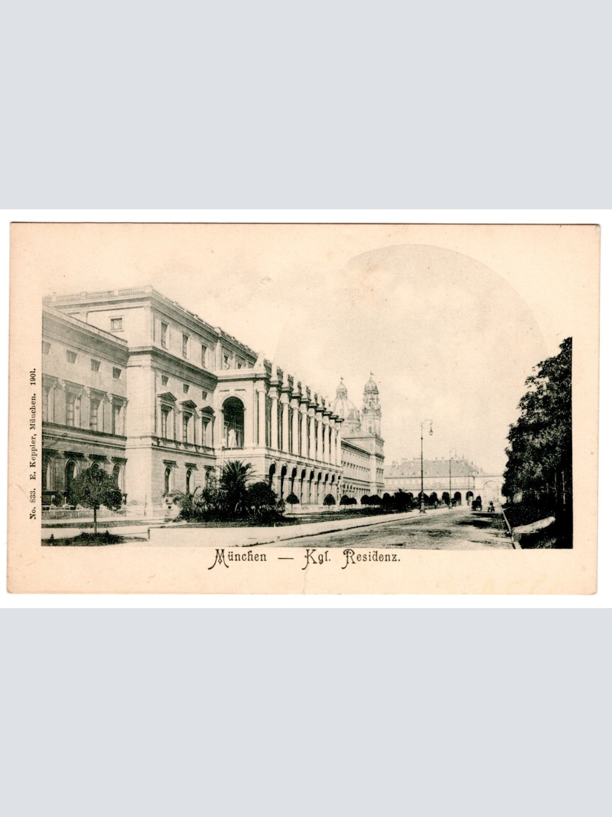 AK, München, Kgl. Residenz, Bayern, Ansichtskarte (S7219)