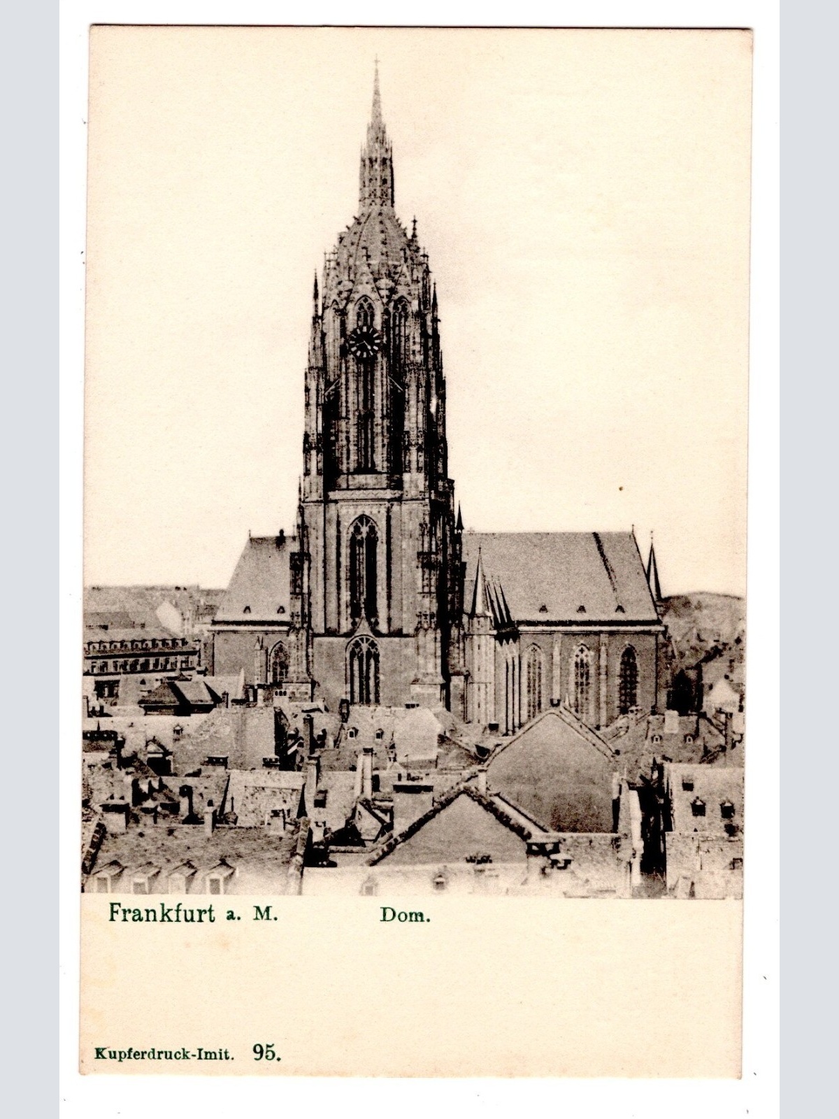 AK, Frankfurt am Main, Hessen, Dom, Ansichtskarte (S7222)
