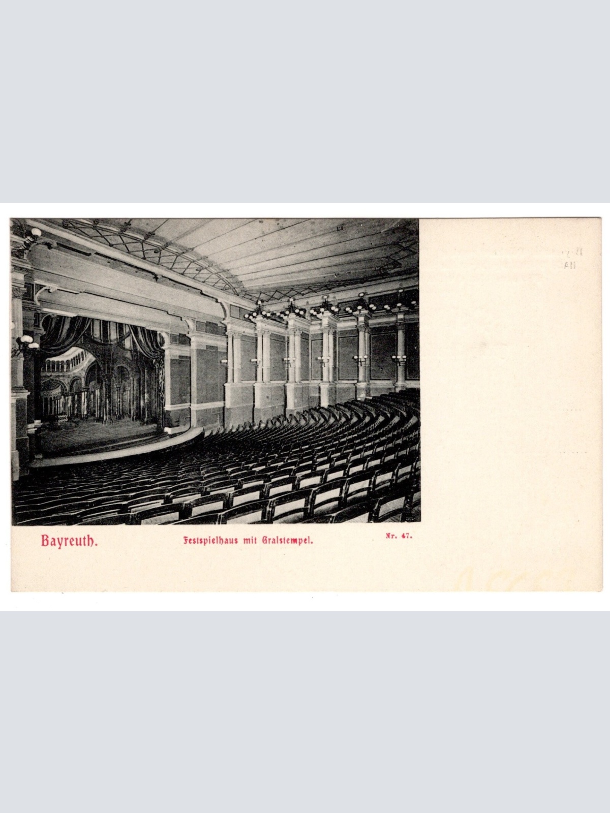 AK, Bayreuth, Festspielhaus, Bayern, Ansichtskarte (S7236)