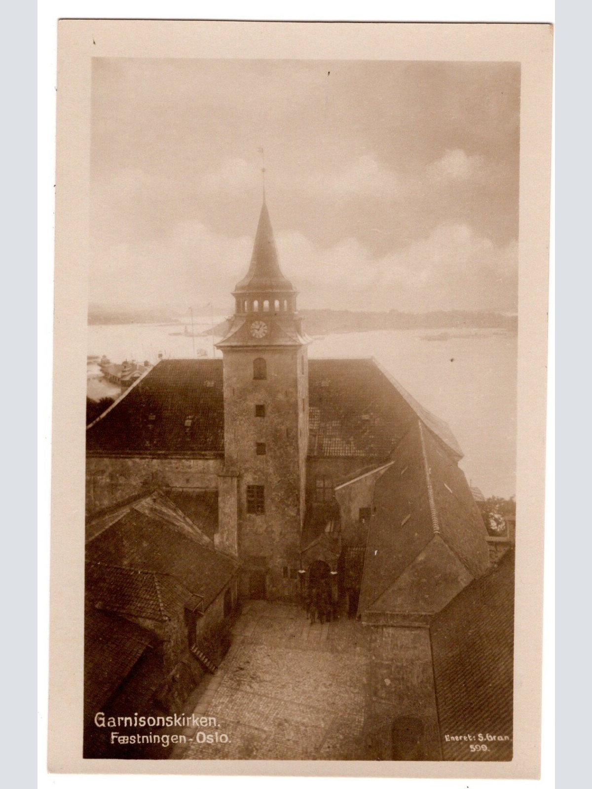 AK, Garnisonskirken, Oslo, Norwegen, Ansichtskarte (S7248)