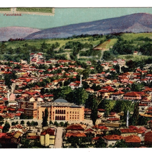 AK, Sarajevo, Panorama, Bosnien, Ansichtskarte (S7291)