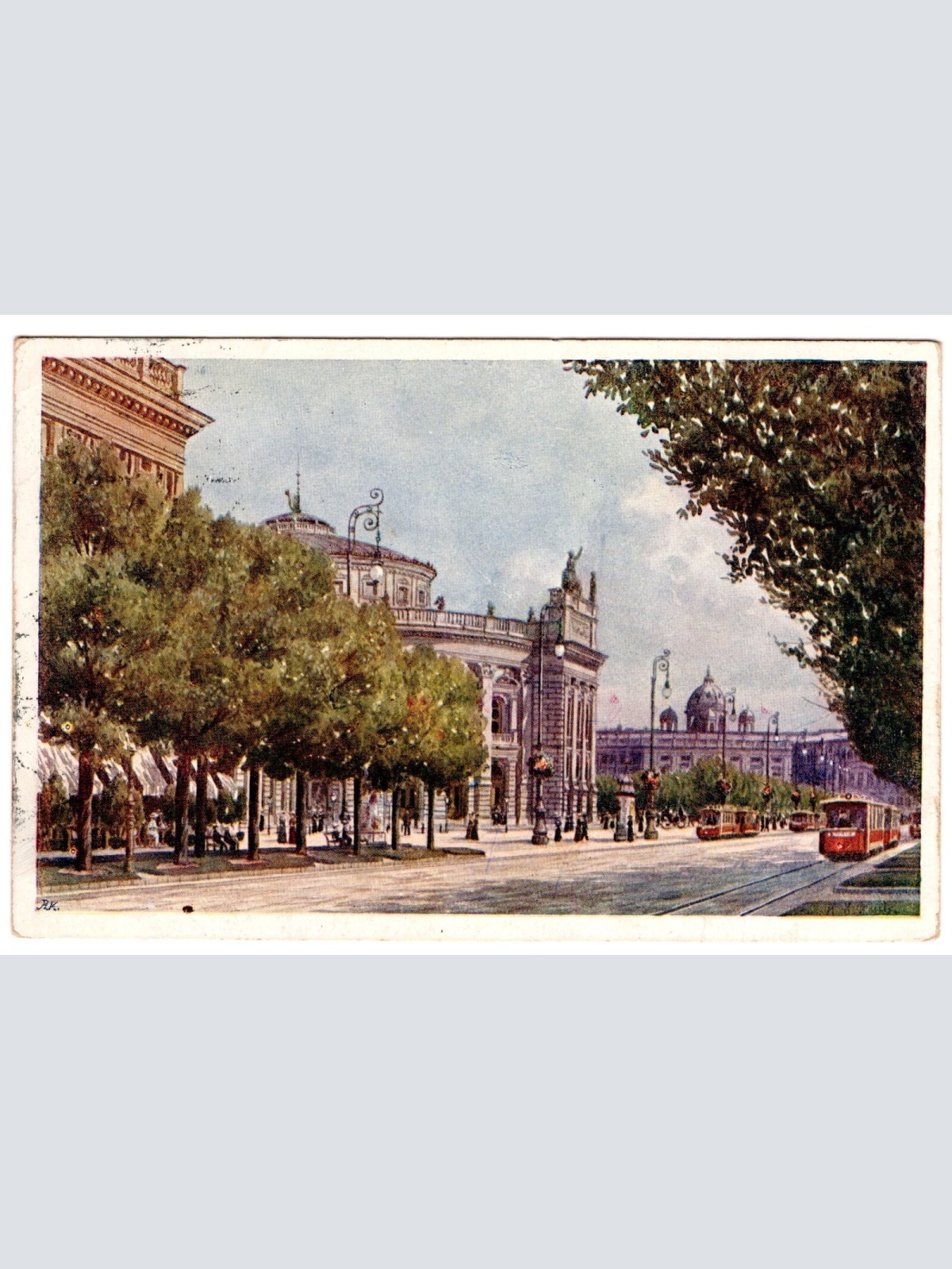 AK, Burgtheater, Wien, Ansichtskarte (S7313)