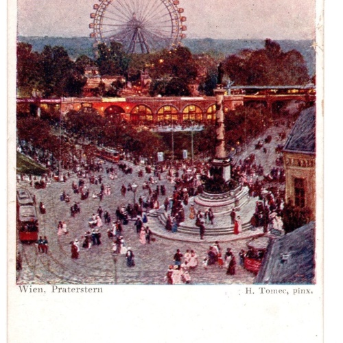 AK, Praterstern, Wien, Ansichtskarte (S7319)