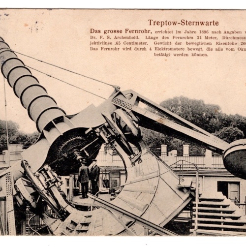 AK, Treptow-Sternwarte, Berlin, Ansichtskarte (S7334)