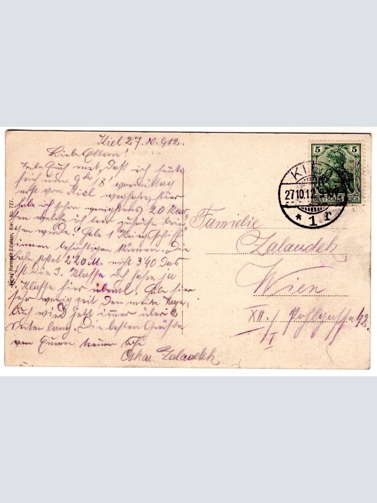 AK, Holtenau bei Kiel, Schleswig-Holstein, Leuchtturm, Ansichtskarte (S7338)