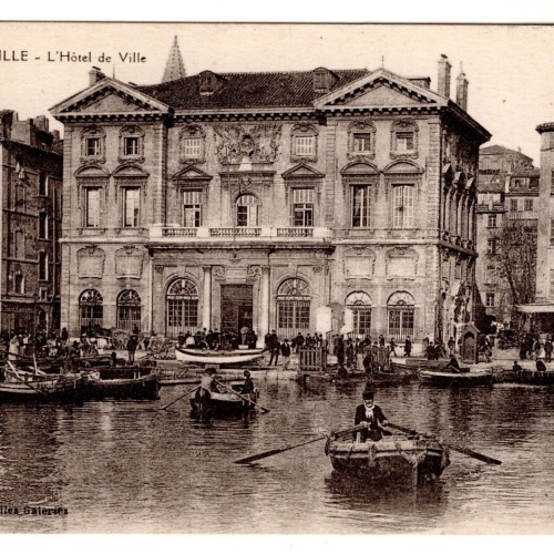 AK, Marseille, L'Hotel de Ville, Frankreich, Ansichtskarte (S7388)