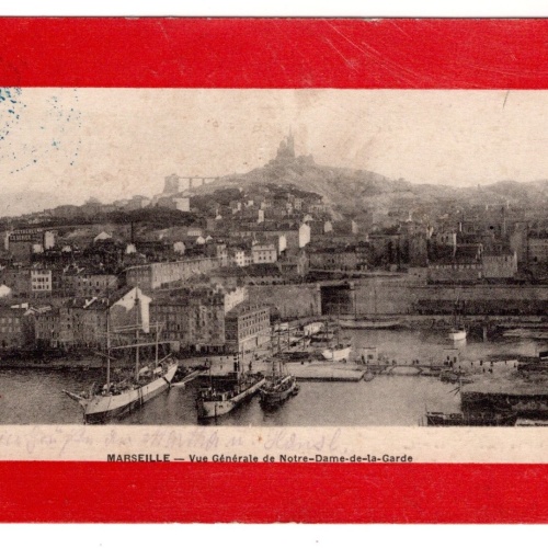 AK, Marseille, Vue generale de Notre-Dame, Frankreich, Ansichtskarte (S7394)