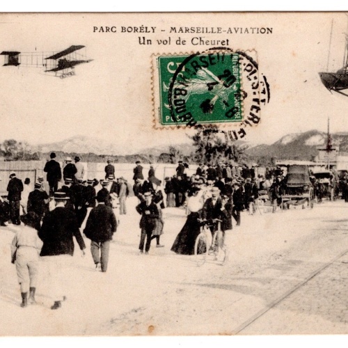 AK, Marseille, Aviation, Parc Borely, Frankreich, Ansichtskarte (S7397)