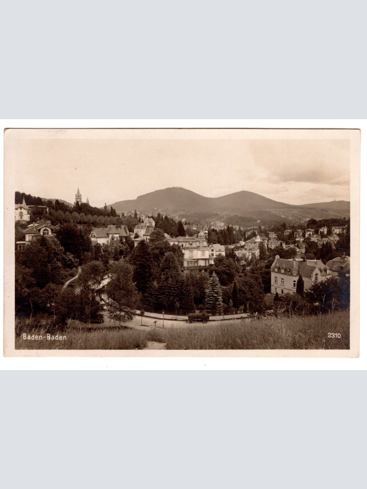 AK, Baden-Baden, Baden-Württemberg, Ansichtskarte (S7409)