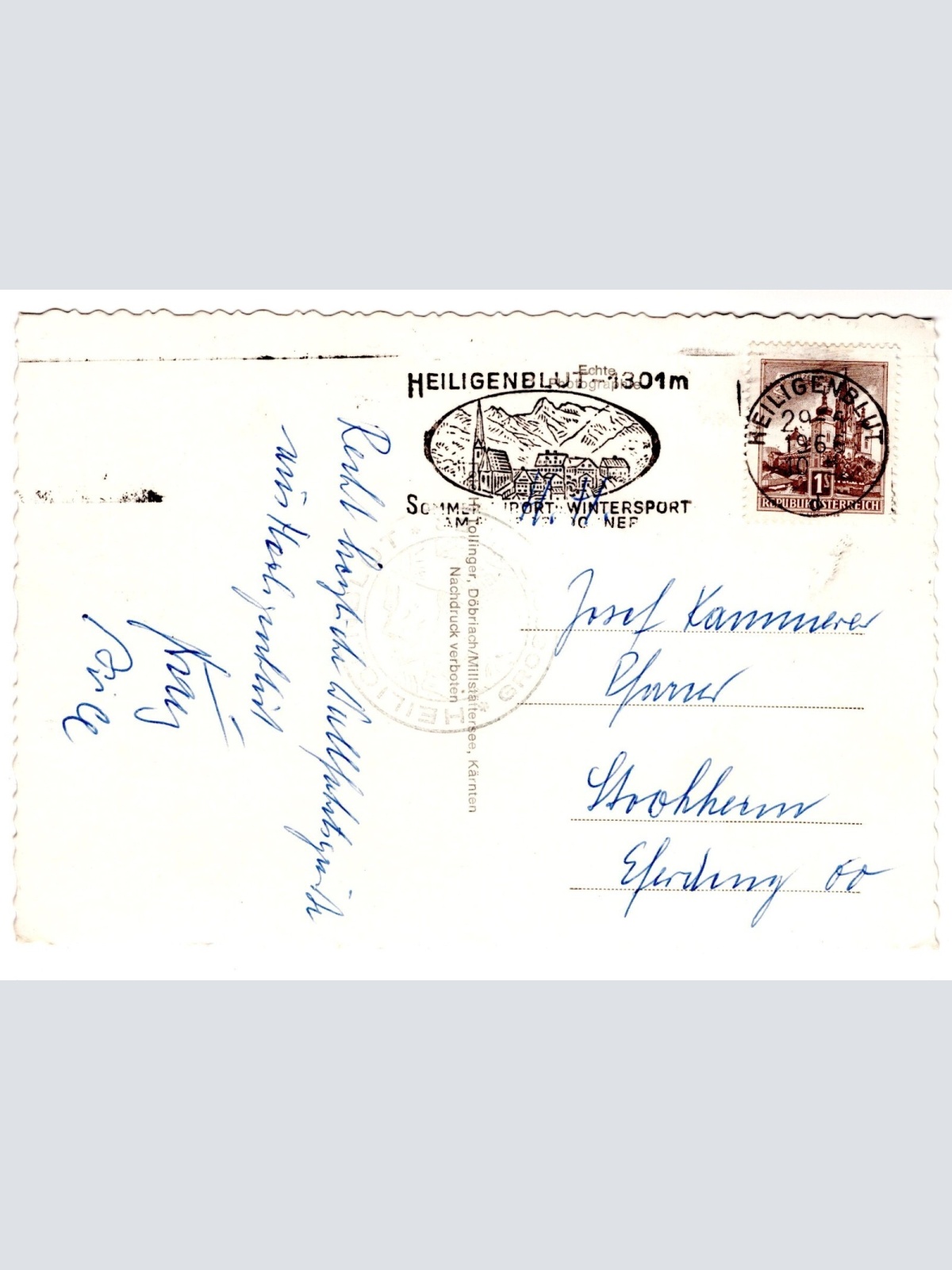 AK, Heiligenblut mit Großglockner, Kärnten, Ansichtskarte (S7437)