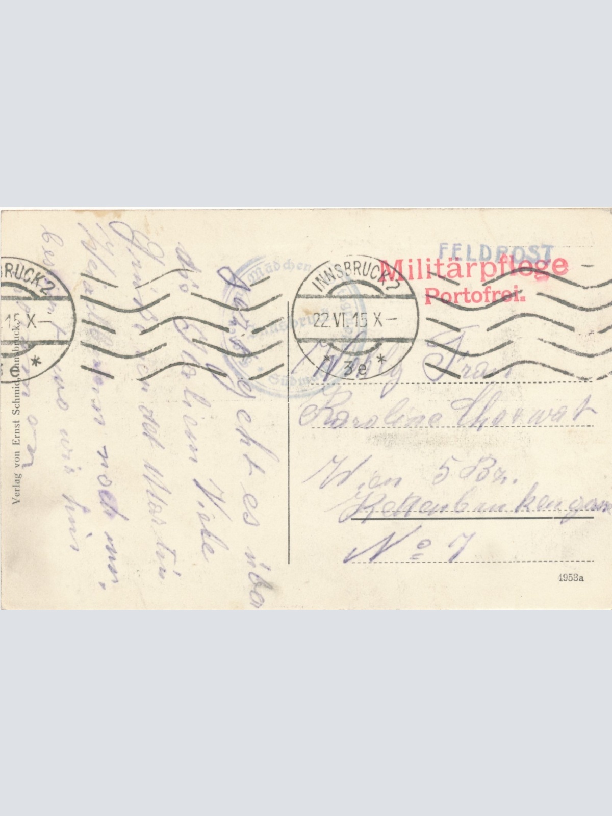 AK gruss aus Innsbruck Kettenbrücke u Hungerburgbahn Tirol Ansichtskarte (14707)