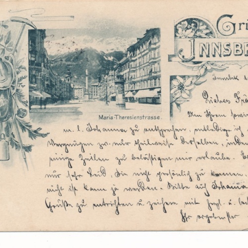 AK aus Grüße aus Innsbruck Ansichtskarte (14688)