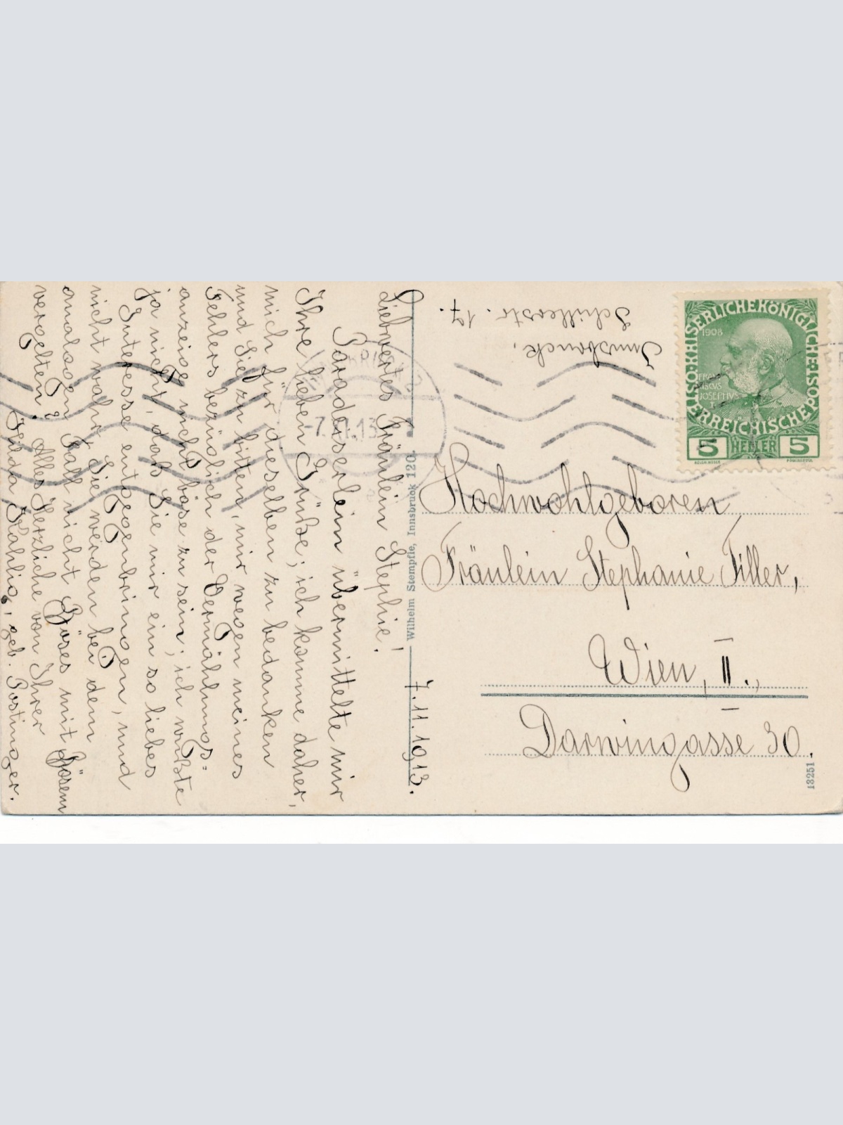 AK aus Innsbruck Unter der Triumphforte Tirol Ansichtskarte (14717)