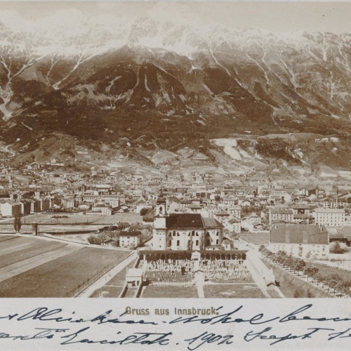 AK gruss aus Innsbruck Tirol Ansichtskarte (14706)