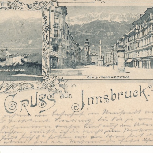 AK aus Gruß aus Innsbruck Ansichtskarte (14690)