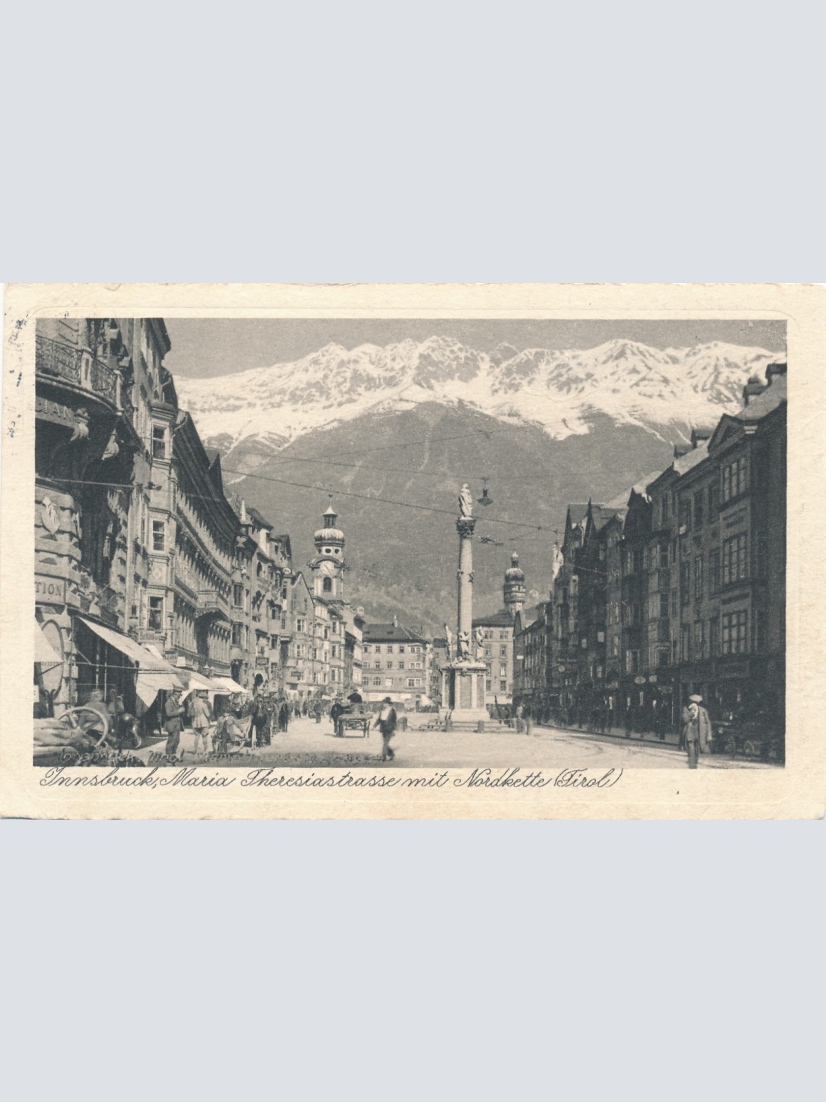 AK aus Innsbruck Maria Theresienstrasse Tirol Ansichtskarte (14767)